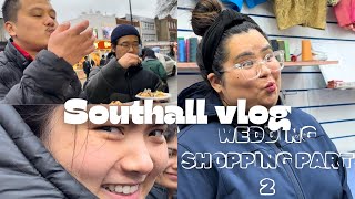 SOUTHALL MINI SHOPPING VLOG 2  | WEDDING MONTH PREXXA B | DENA VLOG