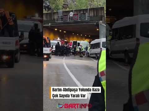 Tünel Çıkışında Feci Kaza! 1 Ölü, 11 Yaralı