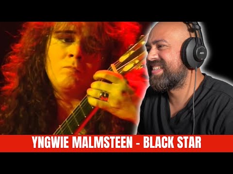 Yngwie Malmsteen Reaction: Classical Guitarist Reacts to Yngwie Malmsteen Black Star (Live)