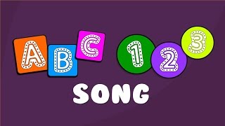 ABC 123 Song  The Alphabet Numbers Song Compilatio