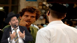 למה שונאים את החרדים? יותר לא יישארו לכם שאלות!- הרב אפרים שרבני (הרב אפרים שרבני) - התמונה מוצגת ישירות מתוך אתר האינטרנט יוטיוב. זכויות היוצרים בתמונה שייכות ליוצרה. קישור קרדיט למקור התוכן נמצא בתוך דף הסרטון