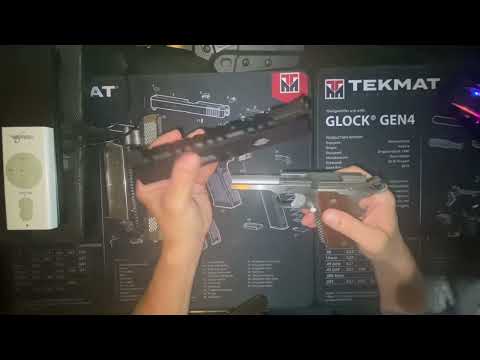 Colt Commander frame, Colt Conversion Unit, Advantage Arms magazine (DOES NOT FUNCTION)