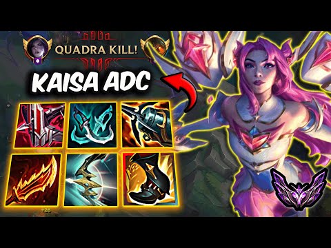 Kaisa vs Varus ADC ( Quadra Kill ) Korea Master 30/5/10 | Patch 25.18