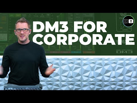 Optimizing the Yamaha DM3 for Corporate AV | Full Signal Flow Walkthrough