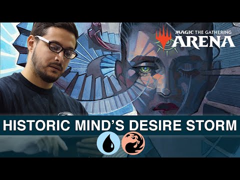 MTG Arena: Historic Mind's Desire Storm with Ali Aintrazi [Bo1 Format]