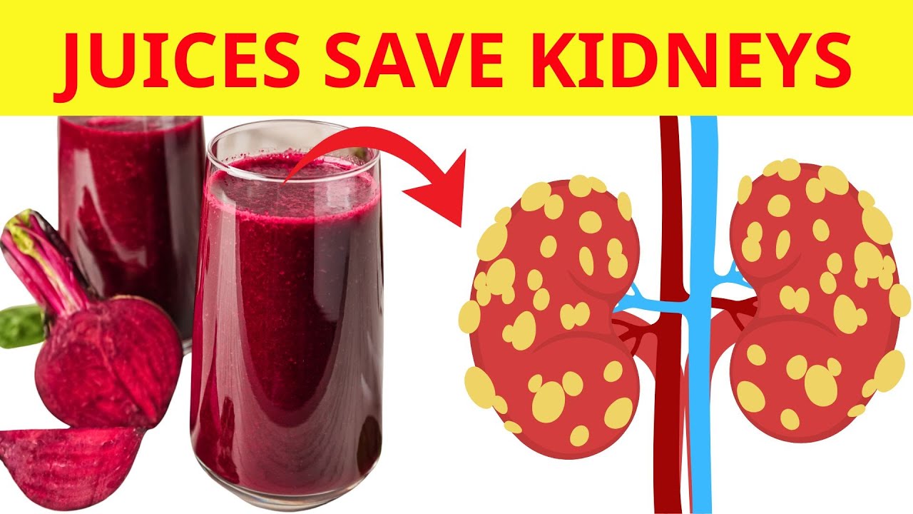 5 Juices Will Save Your Kidneys! If You’re Over 50, Drink These Juices Now!