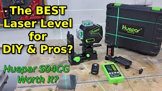 Game-Changer for Builders & DIYers? Huepar S04CG Laser Level Review