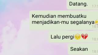 Download lagu CHAT GALAU BIKIN NANGIS mp3 Download lagu CHAT GALAU BIKIN NANGIS mp3