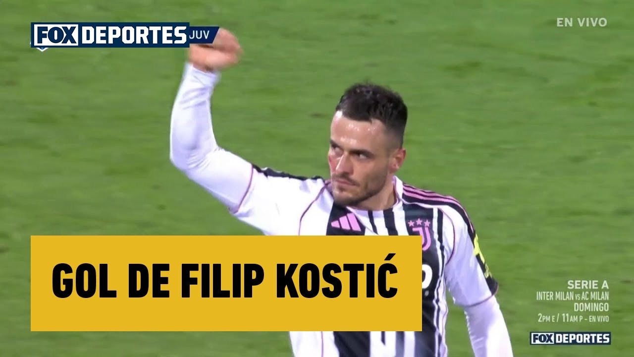 😀🤩 GOL DE FILIP KOSTIĆ | Fiorentina 0-1 Juventus | Serie A 2025 | Jornada 12
