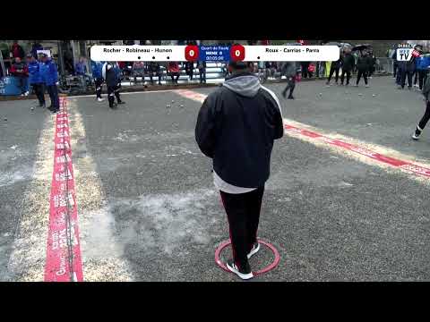 PPF Tour 2023 Les Vans Quart de finale Equipe ROCHER contre équipe ROUX