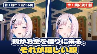 親がお金を借りに来るのが嬉しい娘【ホロライブID日本語翻訳/パヴォリア・レイネ】