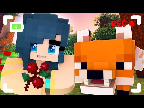 Meet our new BABY FOX in Minecraft!