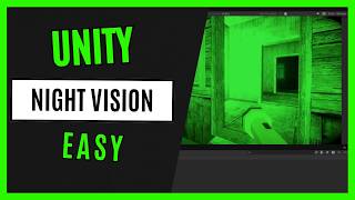 How To Make Night Vision In Unity Fast