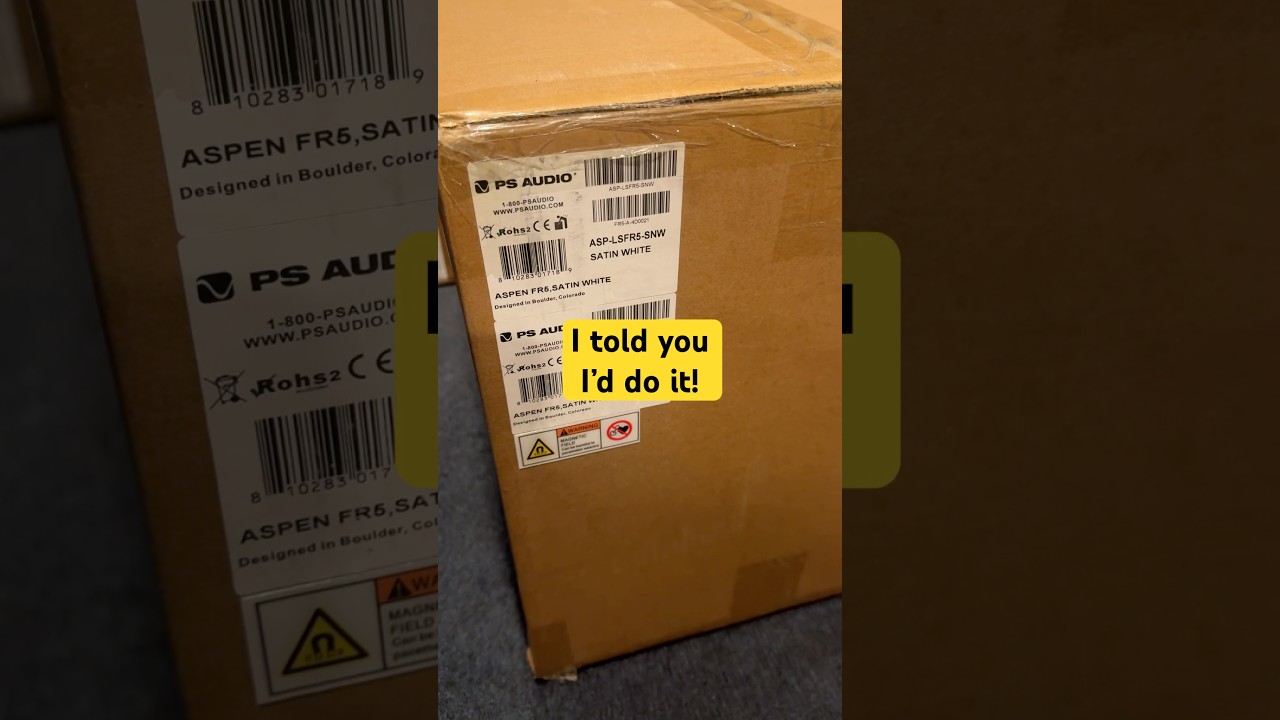 My First Review Of A $3,000 Pair of Loudspeakers! #psaudio #loudspeaker #audioequipment #hiendaudio