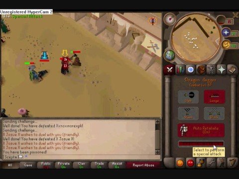 Runescape - I Scepta I Duel arena Vid 1 (only short)