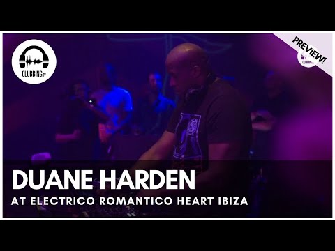 Duane Harden warming up for Bob Sinclar at Heart Ibiza!