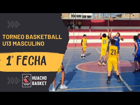 ✅[LIGA BASKETBALL HUACHO]🏆TORNEO U13 - MASCULINO 2023🏀🔸Club Xammar vs Academia Ángel Meneses🔸