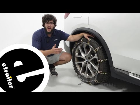 etrailer | Installing the Titan Chain Alloy Tire Chains with Cams on a 2023 BMW X5