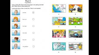 MOVERS 1 - TEST 1 - PART 3