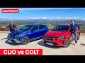 Renault CLIO o Mitsubishi COLT ¿Cuál es mejor? | Comparativa utilitarios | Prueba / Test / Review