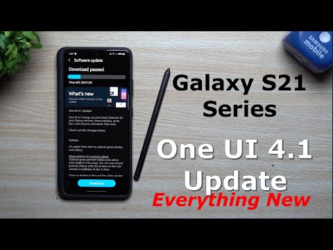 Galaxy S21 Series - One UI 4.1 Update Is Here!