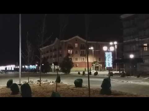 Лосино-Петровский, улица Ленина, Новый год 2018