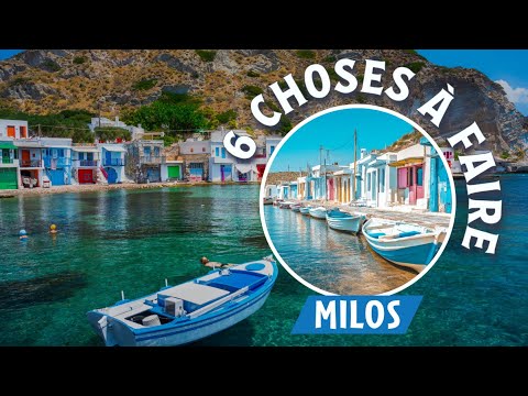 Grèce : 6 choses à faire sur l'île de Milos 🌊