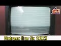 How To Repair Retrace Lines On Crt Tv Crt Tv Retrace Lines Problem In LG Beston