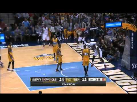 Tristan Thompson Catches Alley-Oop