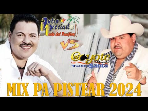 Julio Preciado, El Coyote 50 Mejor Canciones || Corridos Con Banda Mix Pa Pistear