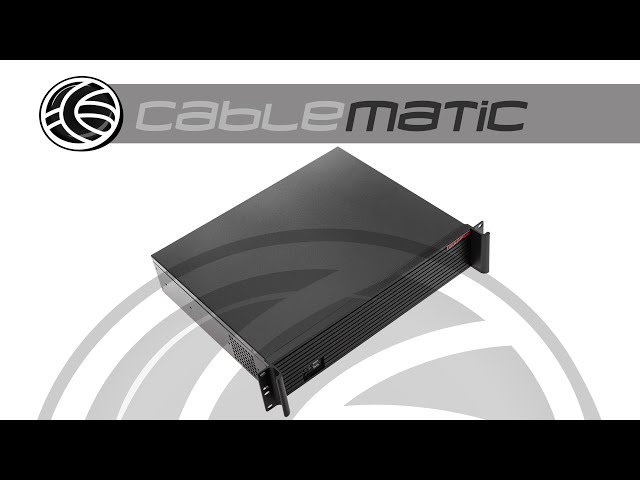 Vídeo relacionado con RackMatic - Caja Rack 19" IPC microATX 2U 2x3.5 Fondo 350mm