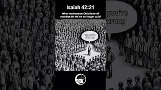 Isaiah 42:21 "The LORD is well pleased for his righteousness’ sake; ..."