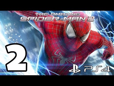 The Amazing Spider-Man 2 Walkthrough PART 2 (PS4) Lets Play Gameplay [1080p] TRUE-HD QUALITY
