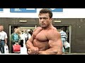 German Mister Universe Lutz Wilke Posing, Pumping at FIBO