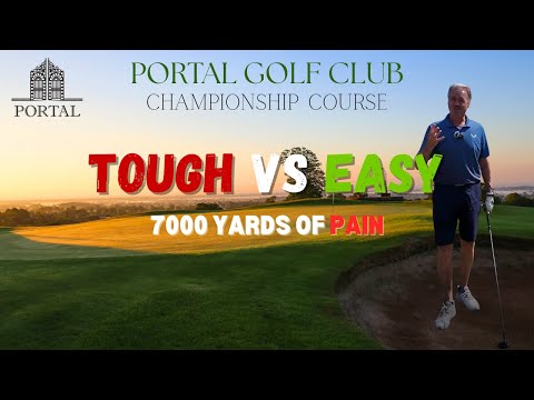 THE HARDEST VS THE EASIEST | Portal Championship Course, Cheshire ⛳️