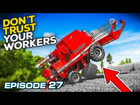 NEVER TRUST YOUR WORKERS - Farming Simulator 25 | Survival X4 - Episode 27