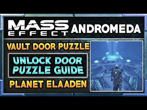Mass Effect Andromeda: Vault Door Puzzle - How to Unlock (Planet Elaaden)