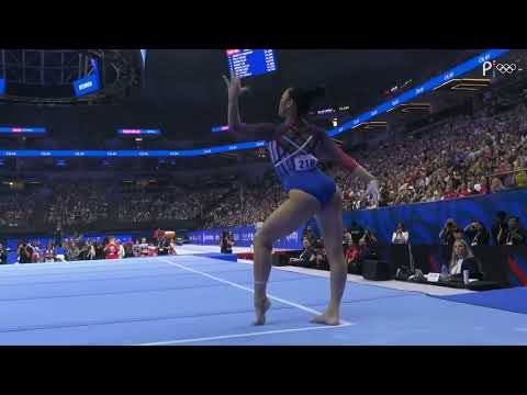 Sunisa Lee 🇺🇸 FX 13.700 2024 US Olympic Trials Day 1