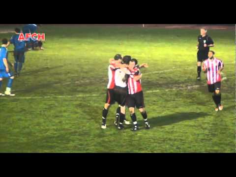 AFC Hornchurch 3 Bury Town 1 (02 May 12) - Rook goal