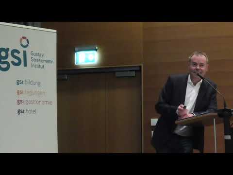 100. Jahrestag Kanzlerschaft Gustav Stresemann - Rede Prof. Dr. Ewald Grothe