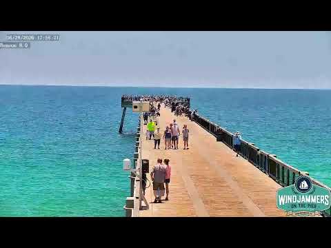 Live Webcam at Navarre Beach Pier live cam
