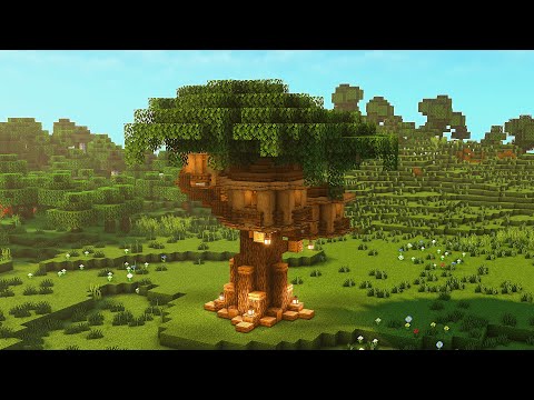 How To Build a Tree House In Minecraft (Tutorial)