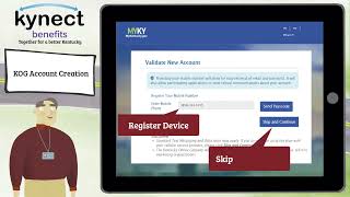 kynect Benefits: Creating a KOG account and logging in