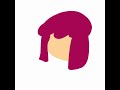 Dark Pink Hair Girl