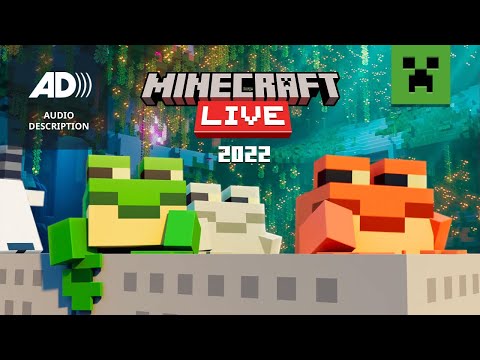 Minecraft - [AUDIO DESCRIPTION] Minecraft Live 2022