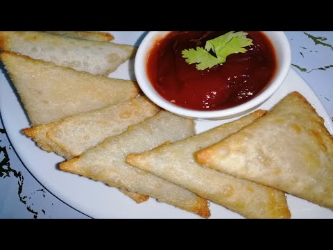 Crispy Vegetable Samosa / Make &  Freeze 80 Samosa Recipe
