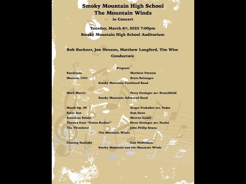 Mountain Winds 3/4/2025