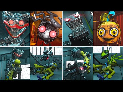 ALL NEW JUMPSCARES 1ST vs 3RD person #2 - Project: Playtime