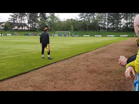 Penalty for Syngenta against Bathgate Thistle EoSFL Conference X Sat 21 May 2022