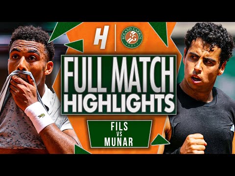 Arthur Fils vs Jaume Munar - FULL Match Highlights | Roland Garros 2025